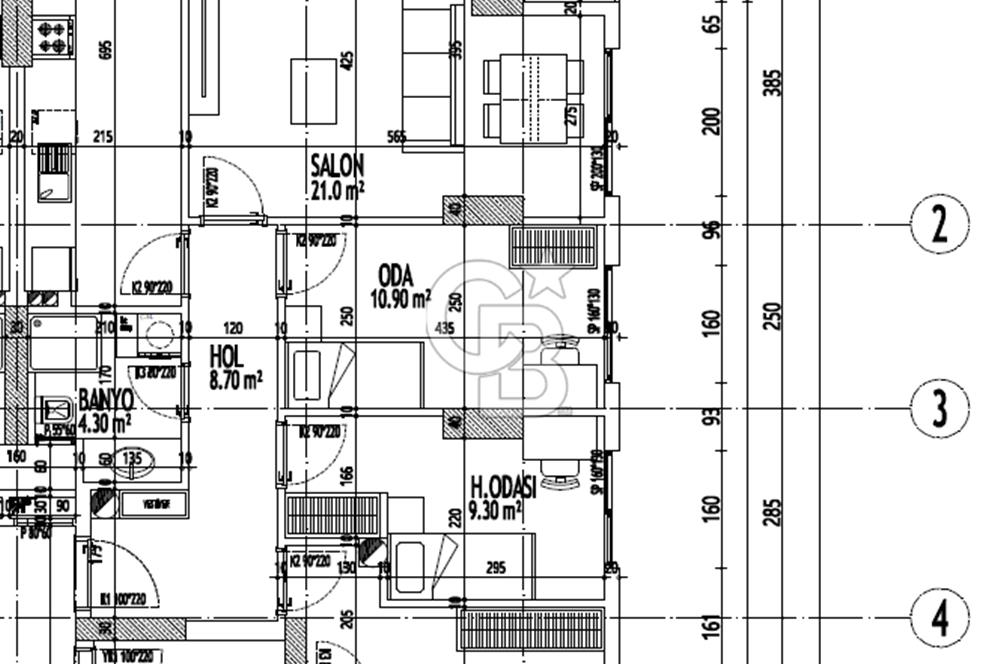 ÖZKANLAR MİGROS ARKASI 3+1 SATILIK DAİRE