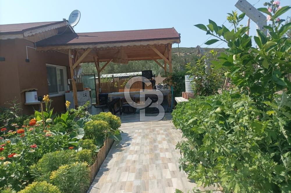 CB İYA DAN TÜRKELLİ DE İÇİNDE EVİ OLAN EŞYALI SATILIK HOBİ BAHÇESİ