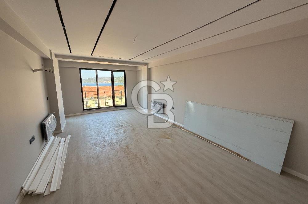 ÇANAKKALE BARBAROSTA DENİZ MANZARALI SIFIR 3+1 SATILIK DAİRE