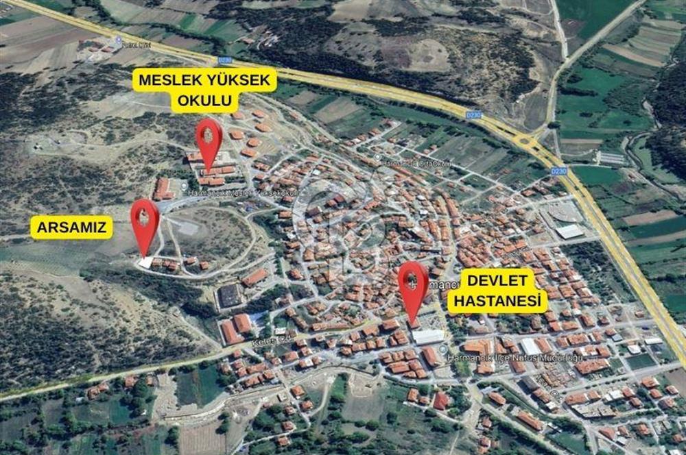 CB CLASS SATILIK HARMANCIK MERKEZ MAHALLESİ İMARLI 385 m² ARSA