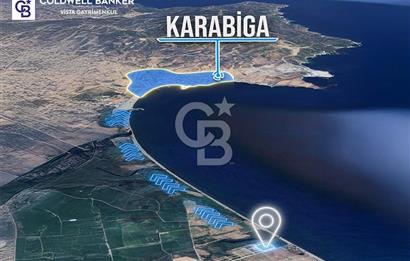 Çanakkale Biga'da Denize Sıfır Villa İmarlı Satılık Arsa