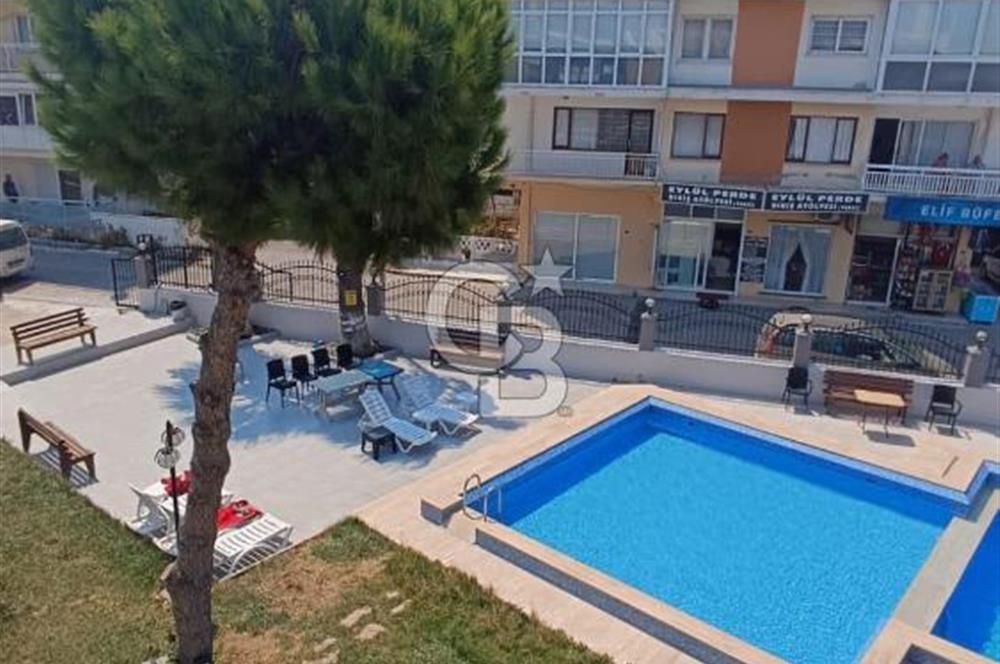 GÜZELBAHÇE, GÖNEN SİTESİ DENİZ MANZARALI 2+1 DAİRE