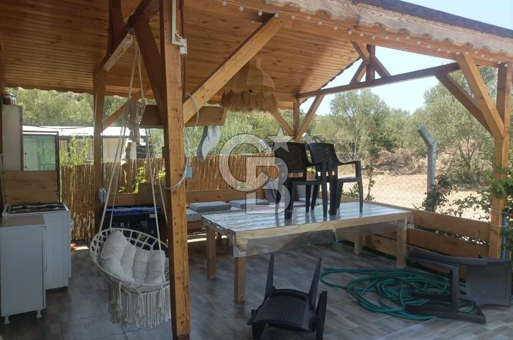 CB İYA DAN TÜRKELLİ DE İÇİNDE EVİ OLAN EŞYALI SATILIK HOBİ BAHÇESİ