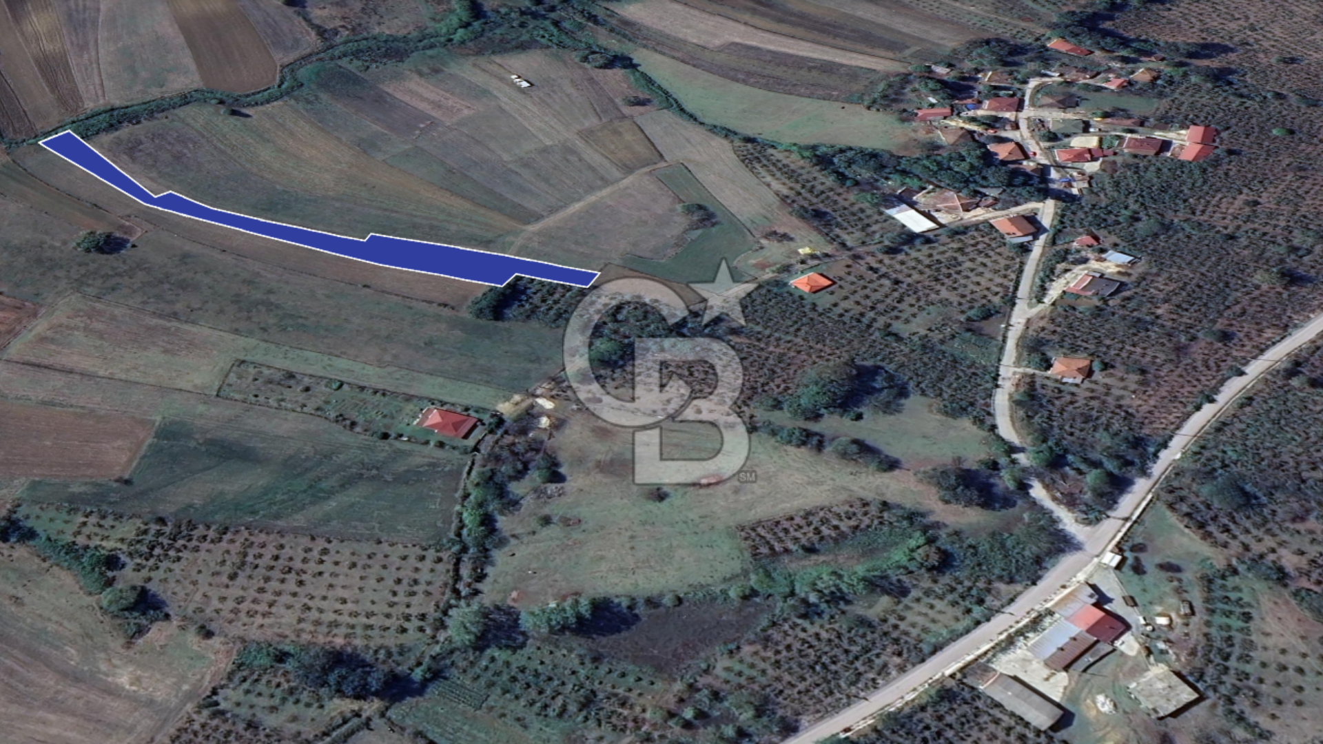 KANDIRA EĞERCİLİ YOLA BİR PARSEL 3228 m2 SATILIK ARAZİ 