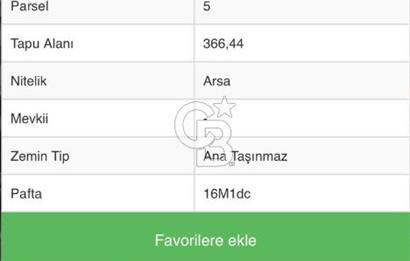 CB. AMAZON'DAN TEKKEKÖY'DE KİRALIK ARSA