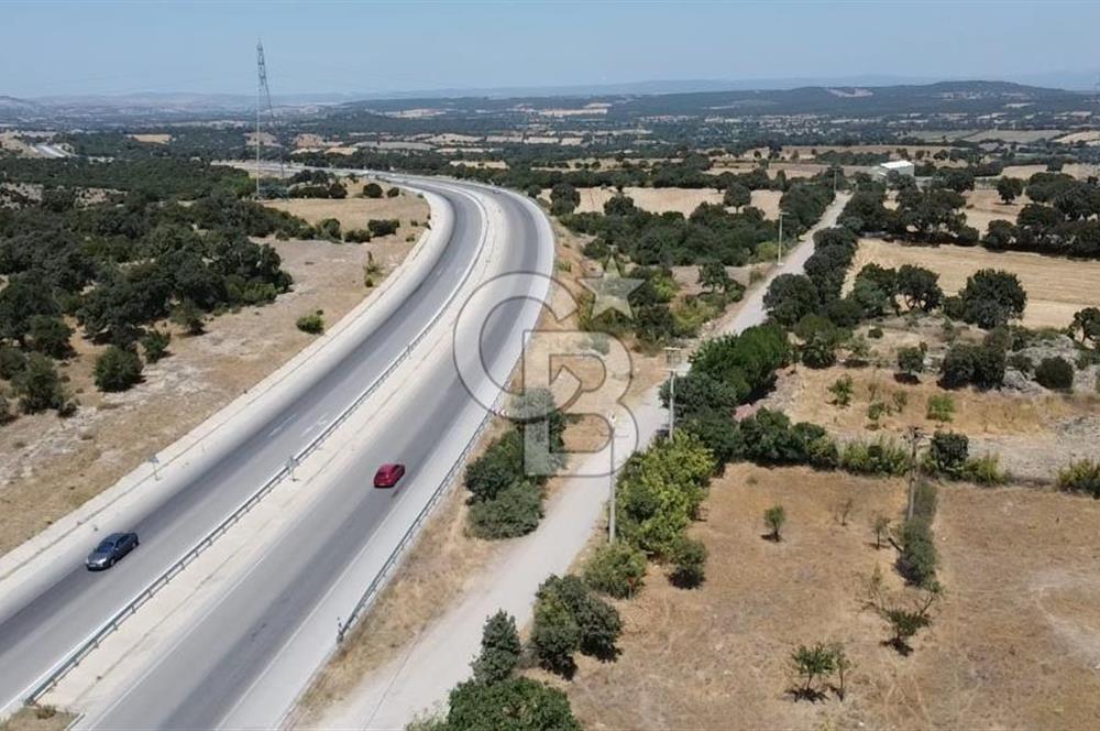 ÇANAKKALE AYVACIK SAPANCA İZMİR ASFALTI ÜZERİ SATILIK TARLA