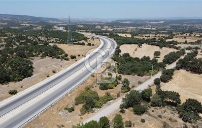 ÇANAKKALE AYVACIK SAPANCA İZMİR ASFALTI ÜZERİ SATILIK TARLA