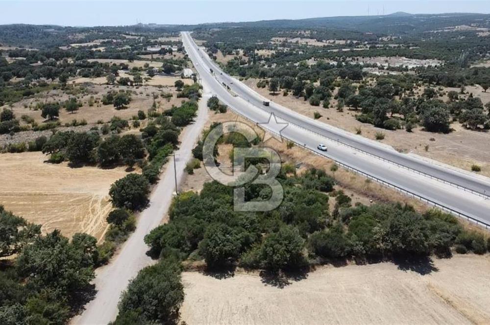 ÇANAKKALE AYVACIK SAPANCA İZMİR ASFALTI ÜZERİ SATILIK TARLA