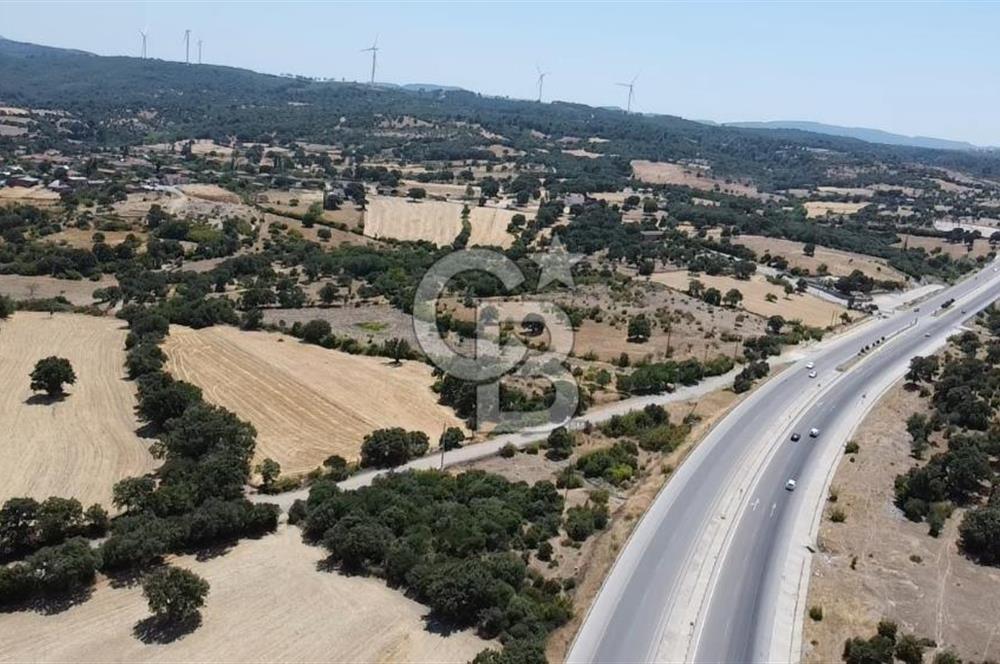 ÇANAKKALE AYVACIK SAPANCA İZMİR ASFALTI ÜZERİ SATILIK TARLA