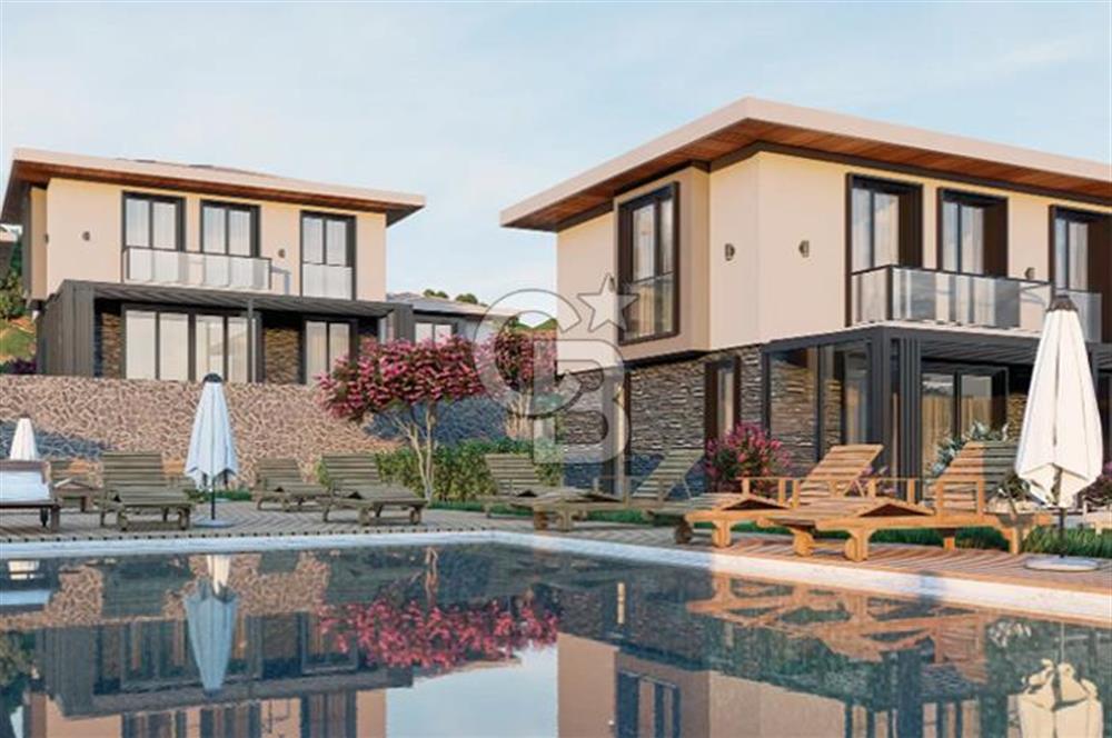 Foça Gerenköy Tam Müstakil 3+1 2 Banyo&WC  Site İçi Ortak Havuzlu
