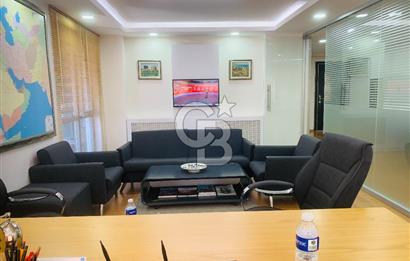 MEBUSEVLERİNDE YENİ BİNADA ÖZEL YAPIM SATILIK LÜKS OFİS
