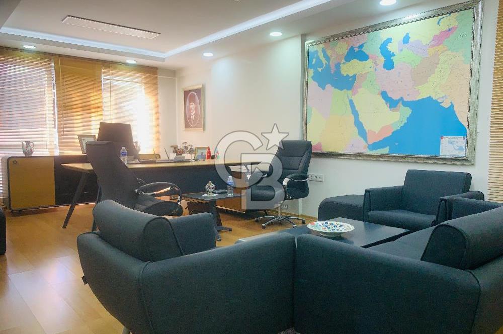 MEBUSEVLERİNDE YENİ BİNADA ÖZEL YAPIM SATILIK LÜKS OFİS