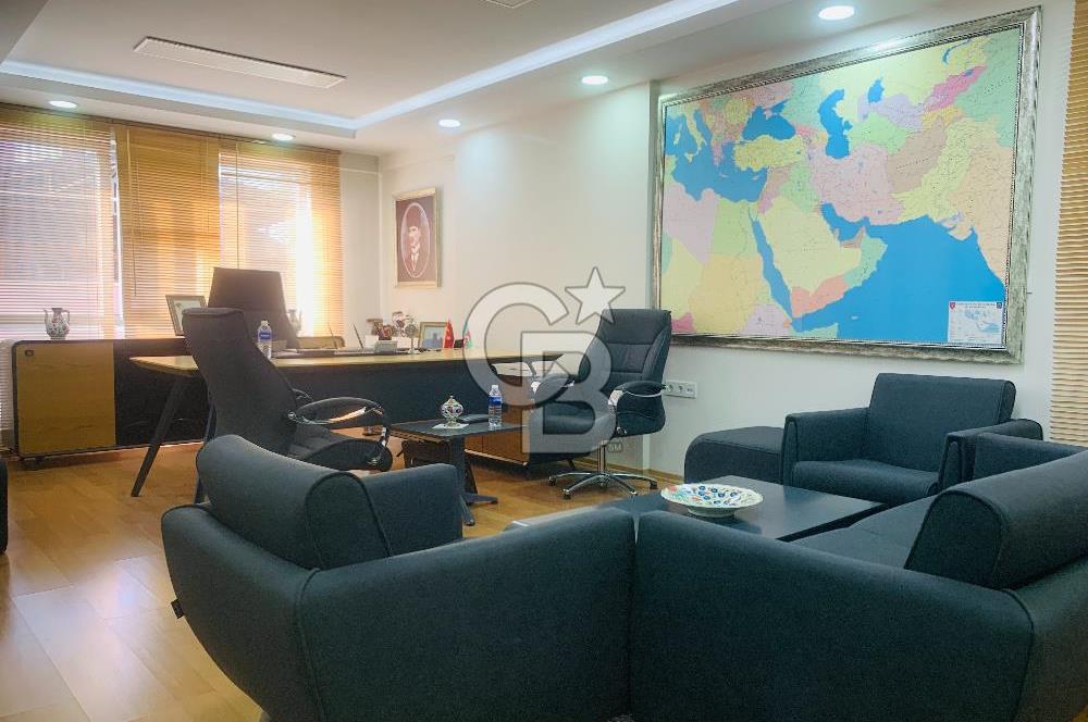 MEBUSEVLERİNDE YENİ BİNADA ÖZEL YAPIM SATILIK LÜKS OFİS