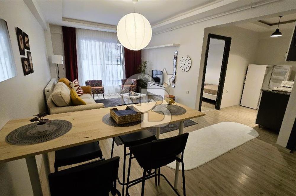 BUCA ADATEPE'DE D.E.Ü. YAKINI YÜKSEK GETİRİLİ, EŞYALI 1+1 DAİRE!