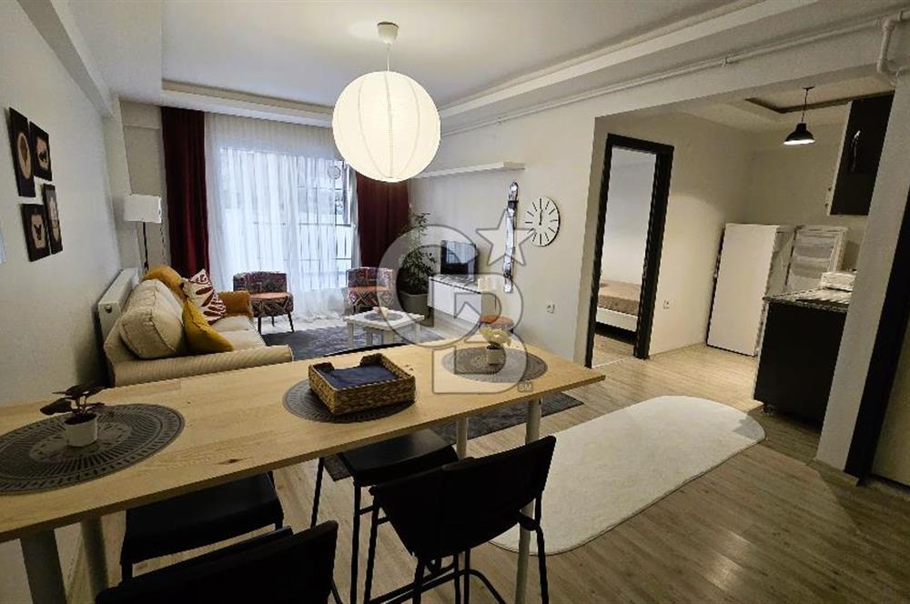 BUCA ADATEPE'DE D.E.Ü. YAKINI YÜKSEK GETİRİLİ, EŞYALI 1+1 DAİRE!