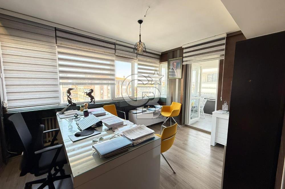 TURANGÜNEŞ'TE BİR BENZERİ OLMAYAN PREJTİJLİ 3+ 1 SATILIK OFİS