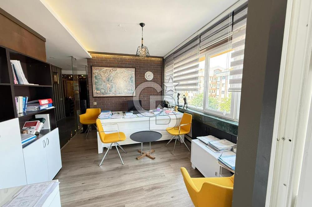 TURANGÜNEŞ'TE BİR BENZERİ OLMAYAN PREJTİJLİ 3+ 1 SATILIK OFİS