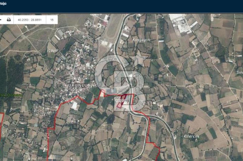NİLÜFER TAHTALI KÖYÜ SATILIK YATIRIMLIK TARLA