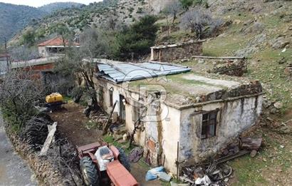 ÇANAKKALE AYVACIK KESTANELİK KÖYÜ SATILIK KERPİÇ EV VE ARSASI