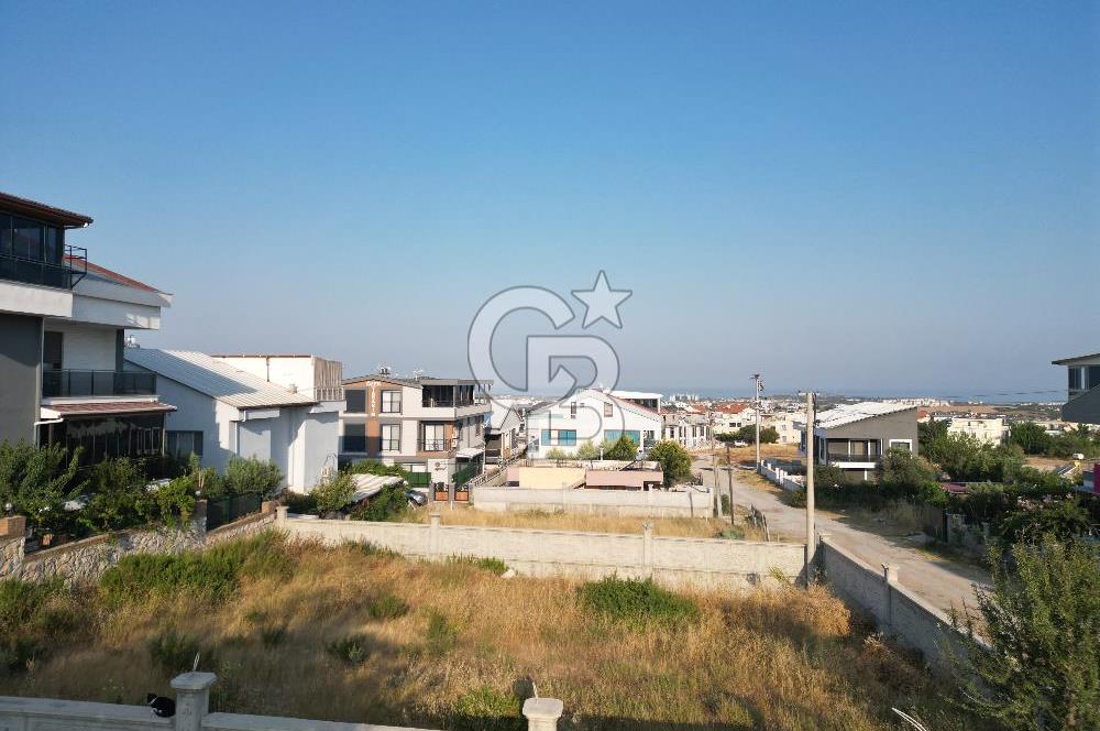 DİDİM HİSAR DA FULL DENİZ MANZARALI 3,5 KAT İMARLI ARSALAR.
