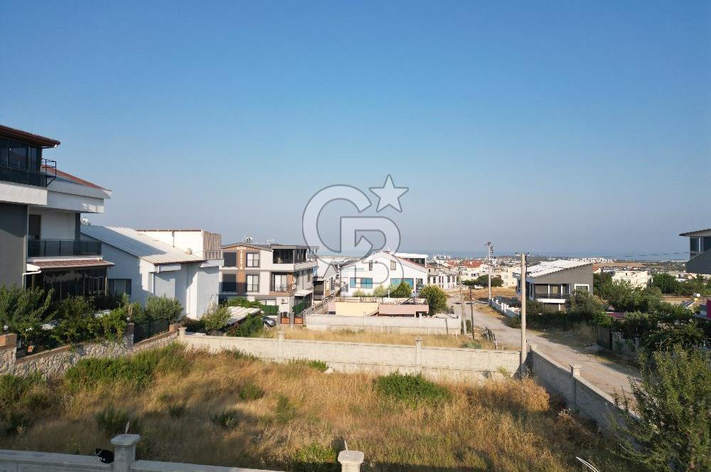 DİDİM HİSAR DA FULL DENİZ MANZARALI 3,5 KAT İMARLI ARSALAR.