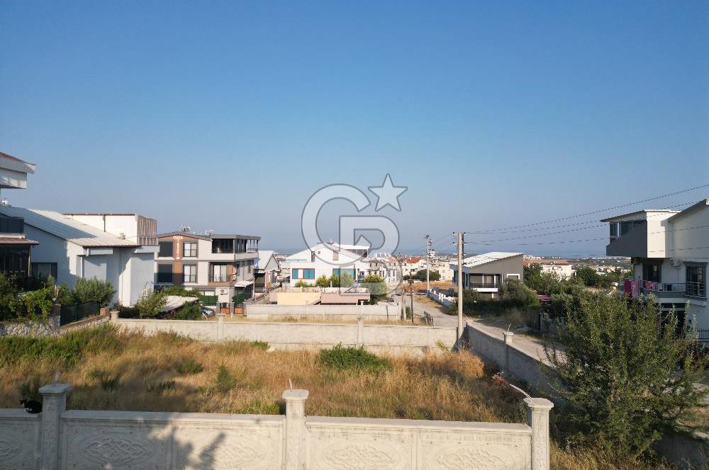 DİDİM HİSAR DA FULL DENİZ MANZARALI 3,5 KAT İMARLI ARSALAR.