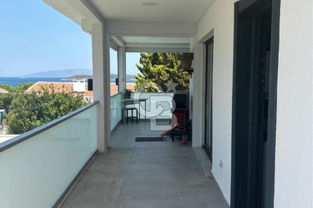 Çeşme Ildır'da Deniz Manzaralı Satılık 3+1 Villa ....