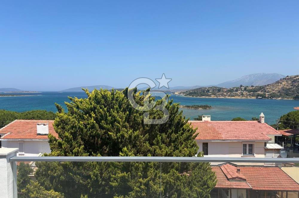 Çeşme Ildır'da Deniz Manzaralı Satılık 3+1 Villa ....