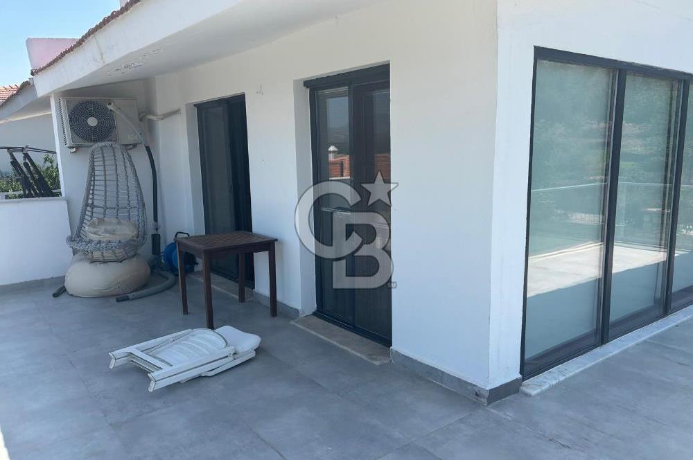 Çeşme Ildır'da Deniz Manzaralı Satılık 3+1 Villa ....