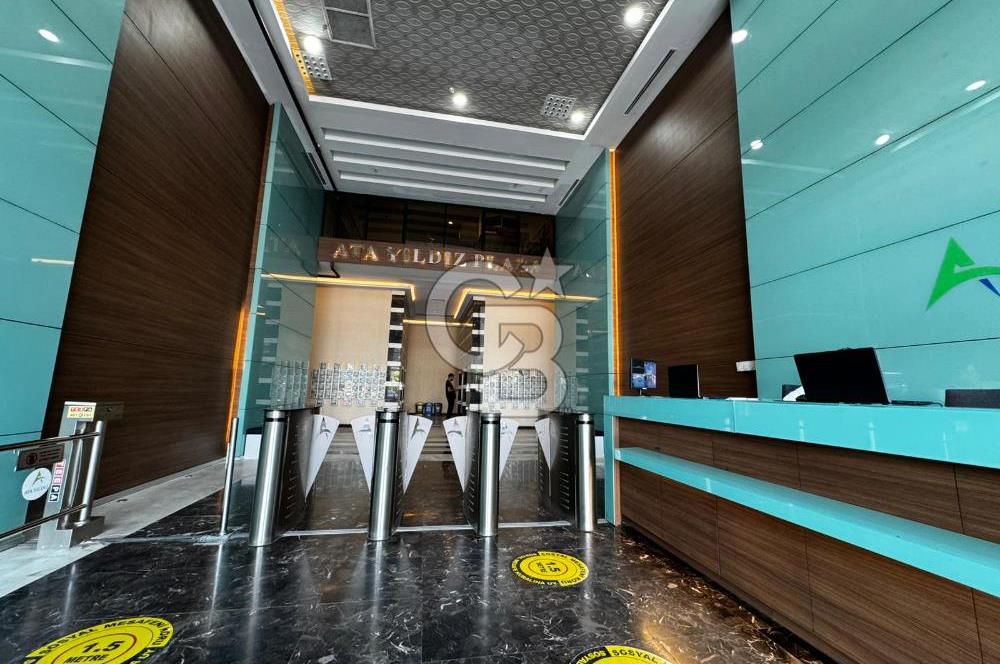 ATA YILDIZ PLAZA'DA/62 m2 NET/PANORAMİK MANZARALI/3 ODA-1 MUTFAK/ŞAHANE KİRALIK OFİS!