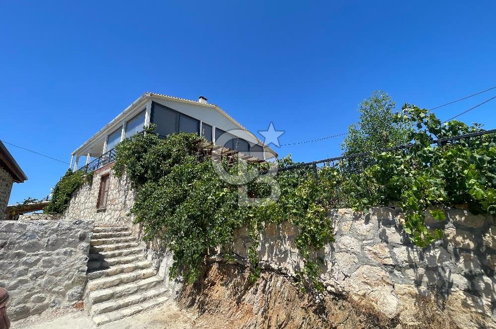 İzmir Karaburun Badembükü Satılık Taş Villa Doğa Harikası