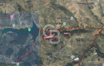 Kocaeli İzmit Güvercinlik'te 56 Dönümlük Göl Manzaralı Arazi