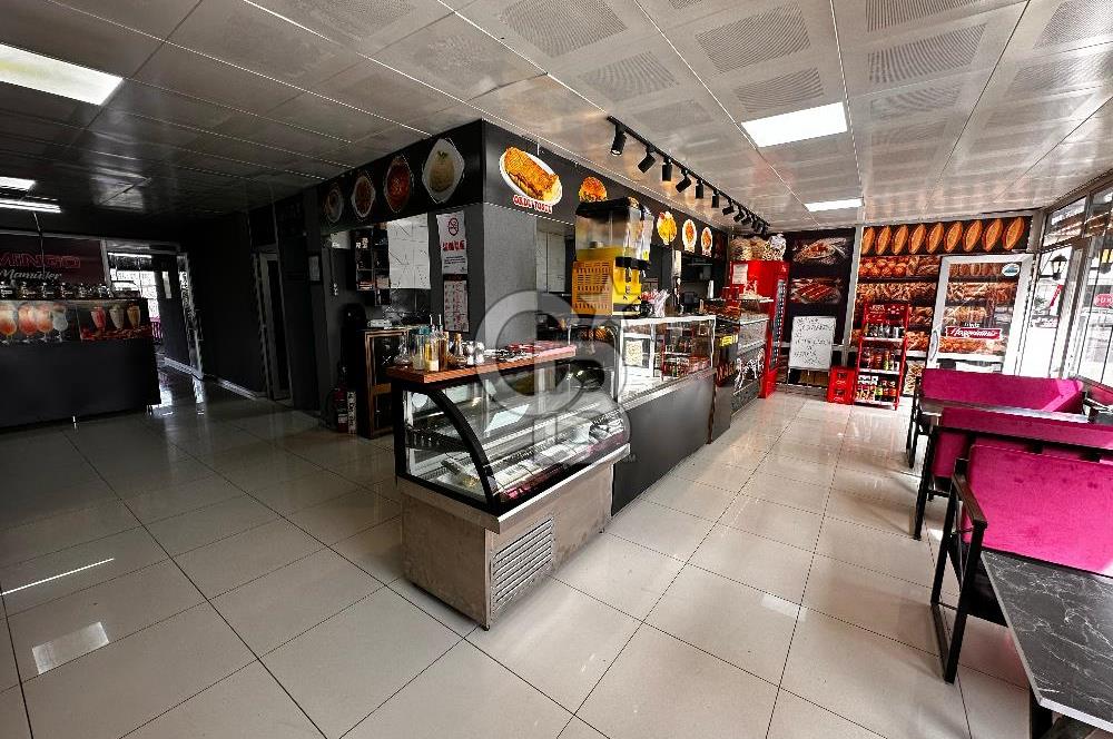 CUMHURİYET MAHALLESİ KÖŞE KONUMDA DEVREN KİRALIK CAFE RESTAURANT 
