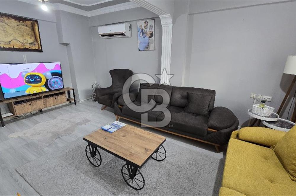 ALİAĞA KURTULUŞ MAH. ÇARŞININ İÇİNDE FULL TADİLATLI 2+1 DAİRE!