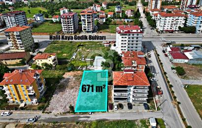 CB OPİA'DAN ATATÜRK'TE 671 m² 4 KAT İMARLI ARSA