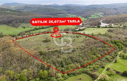 CB AMBIANCE'DAN MKP'DA 26.673m2 ÇİFTLİK İÇİN UYGUN KÖY İÇİ BAHÇE