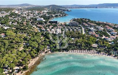 Çeşme Paşalimanı Folkart'a komşu site içi satılık villa fırsatı