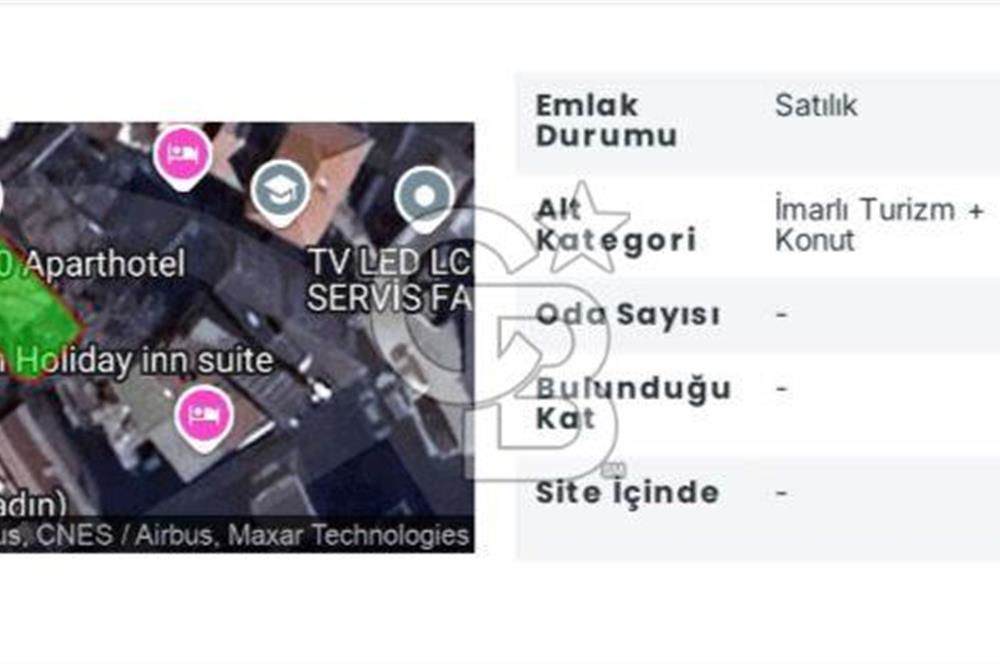 Taksim Meydan'a Yakın Otel Yapımına Uygun, Satılık Fırsat Bina
