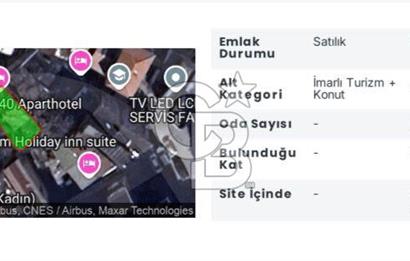 Taksim Meydan'a Yakın Otel Yapımına Uygun, Satılık Fırsat Bina