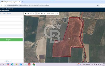 AHMETLİ KAPLICALAR BÖLGESİNDE (81900 M2) SATILIK TARLA