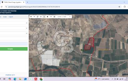 AHMETLİ KAPLICALAR BÖLGESİNDE (81900 M2) SATILIK TARLA
