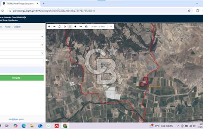 AHMETLİ KAPLICALAR BÖLGESİNDE (81900 M2) SATILIK TARLA