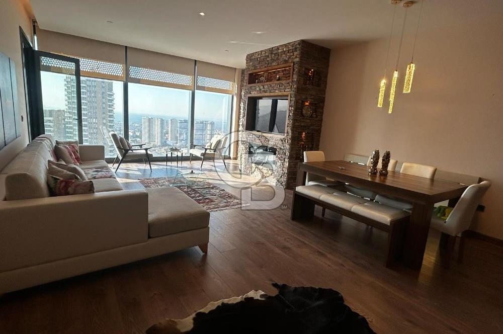 MAHALL BOMONTİ İZMİR'DE DENİZ MANZARALI 1+1 SATILIK DAİRE