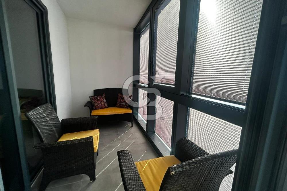 MAHALL BOMONTİ İZMİR'DE DENİZ MANZARALI 1+1 SATILIK DAİRE