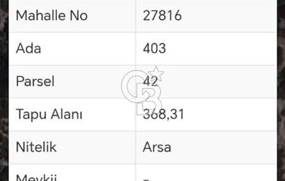 Villakent Göktürk'ün en güzel arsalarından 368 m2 hakim tepede..