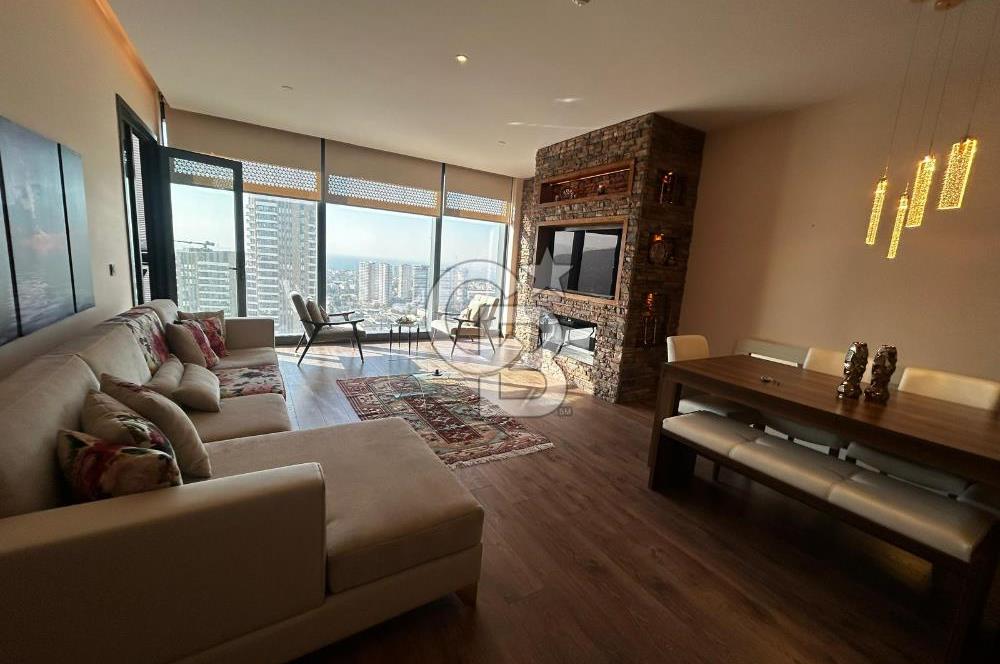 MAHALL BOMONTİ İZMİR'DE DENİZ MANZARALI 1+1 SATILIK DAİRE