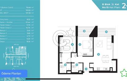 Çeşme Reisdere İnvictus Life Sitesinde 1+1 Satılık Daire