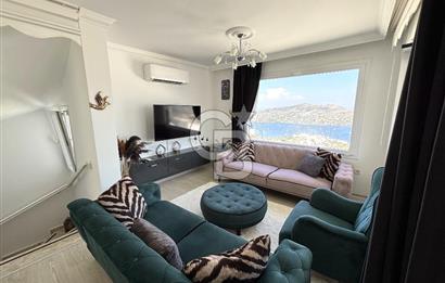 BODRUM GÜNDOĞAN DENİZ MANZARALI KİRALIK YAZLIK VİLLA