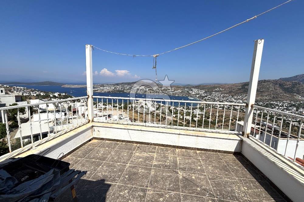 BODRUM GÜNDOĞAN DENİZ MANZARALI KİRALIK YAZLIK VİLLA
