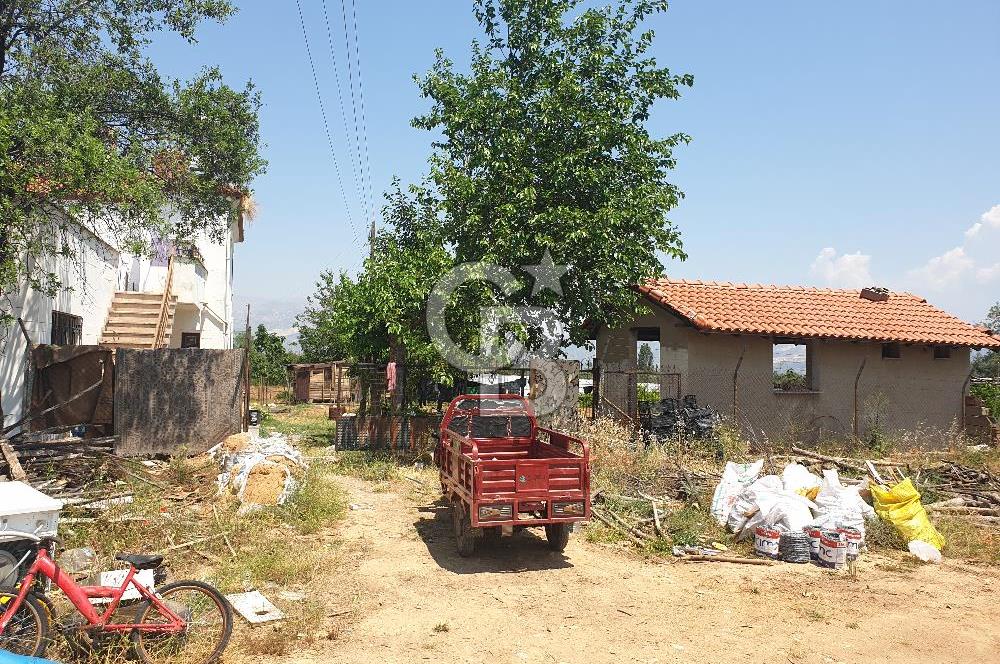 Muğla Yatağan Yeşilbağcılar'da Satılık İçerisinde 2 Ayrı Daire Bulunan 13.929 Metre Kare Tarla